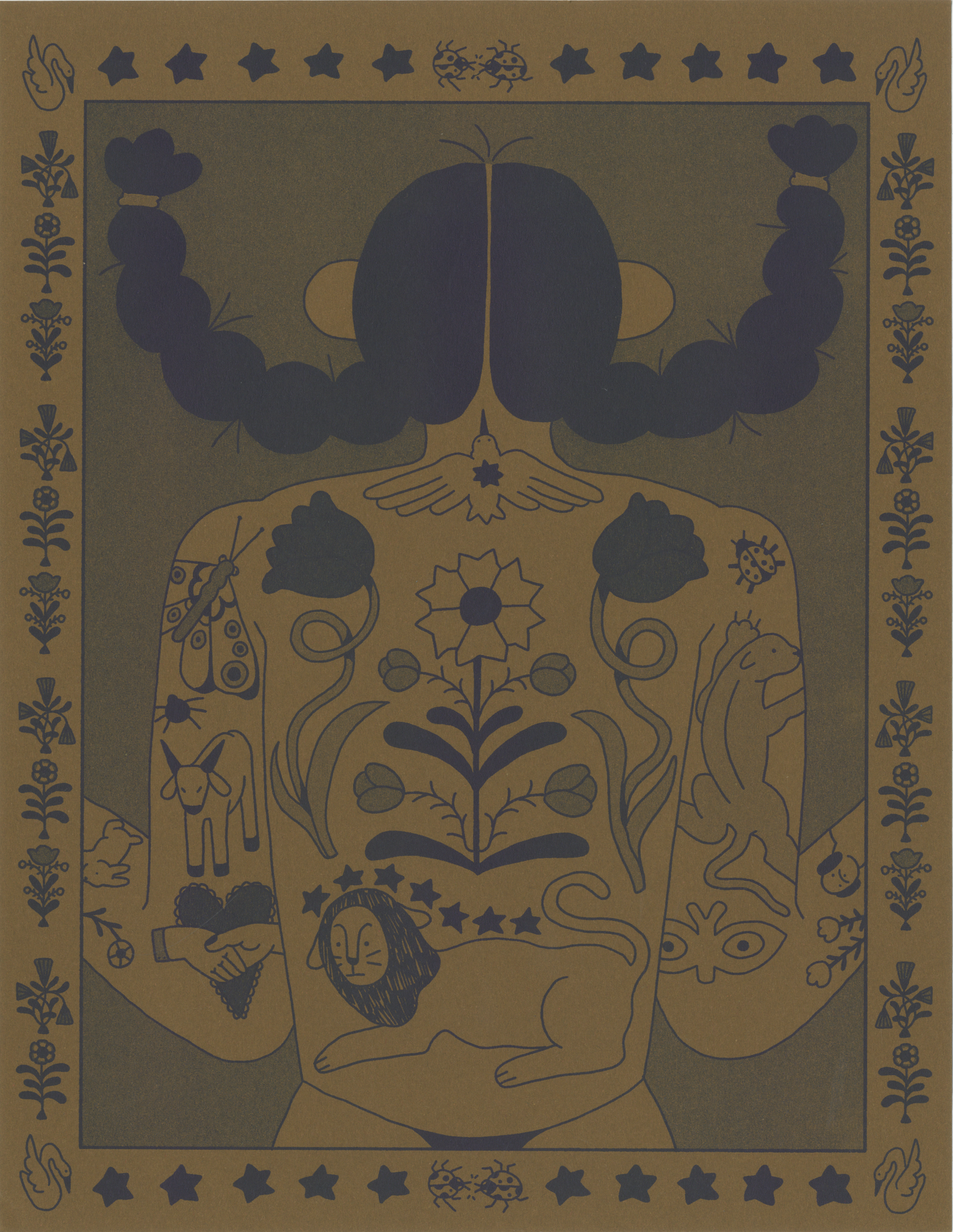 Tattoo Riso Print