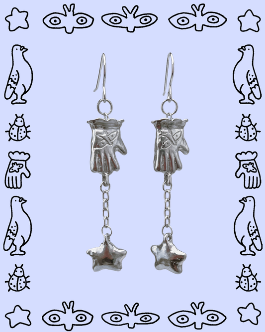 Two Charm Earrings