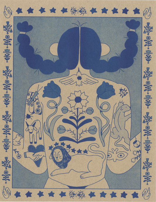 Tattoo Riso Print